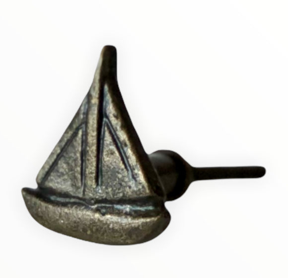 Little Sailing Boat Metal Door Knob