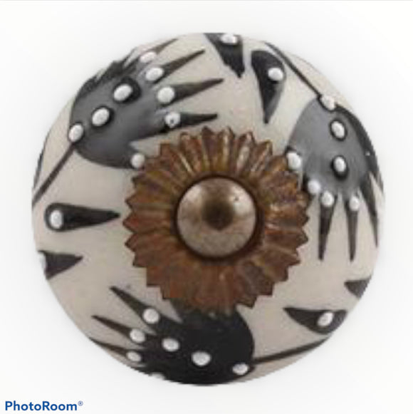 Mika Ceramic Door knob